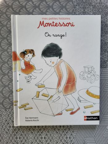 Livre pour enfant Montessori On range
