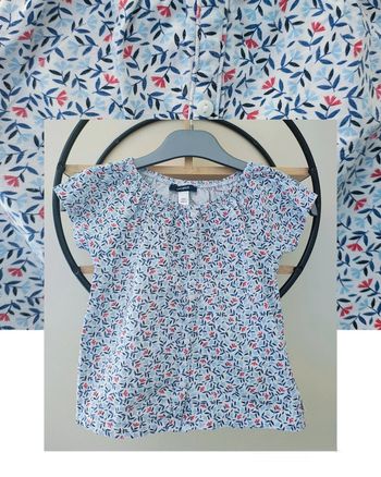 5 ans teeshirt blouse été Okaïdi