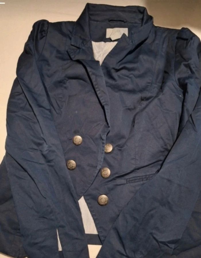 Veste bleue