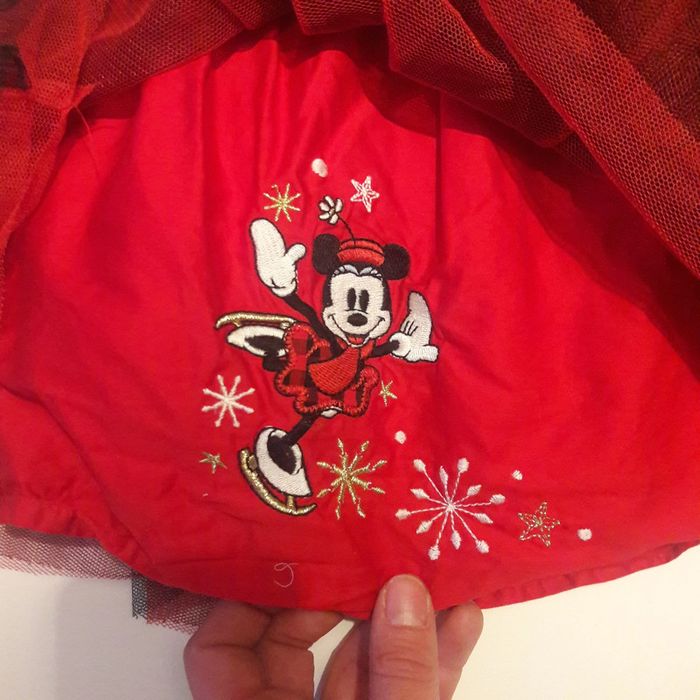Robe de #noël #Minnie 9 - 12 mois - photo numéro 3