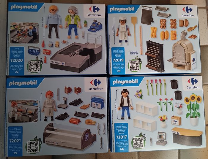 Lot 4 boîtes Playmobil Édition Limitée - photo numéro 2