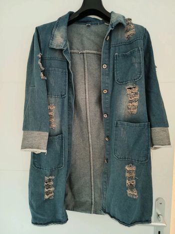 Veste effet jean taille S