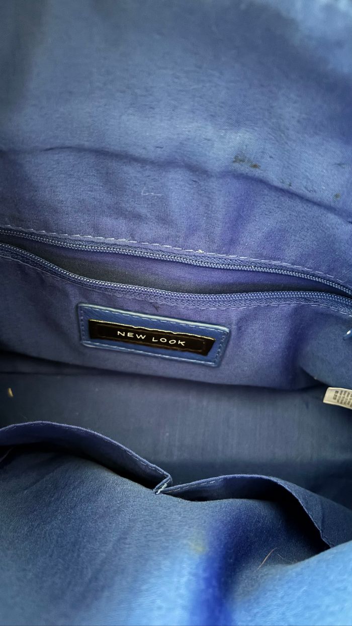 Sac bowling bandoulière bleu - photo numéro 5