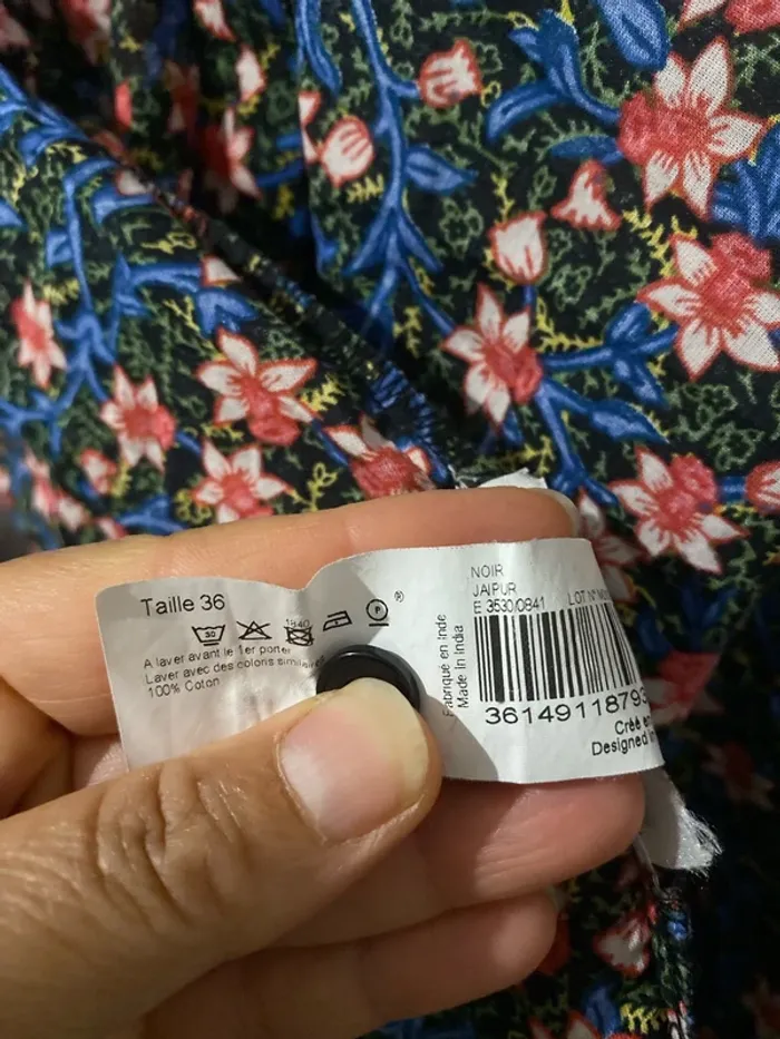 Chemise À Fleurs Monoprix - photo numéro 8