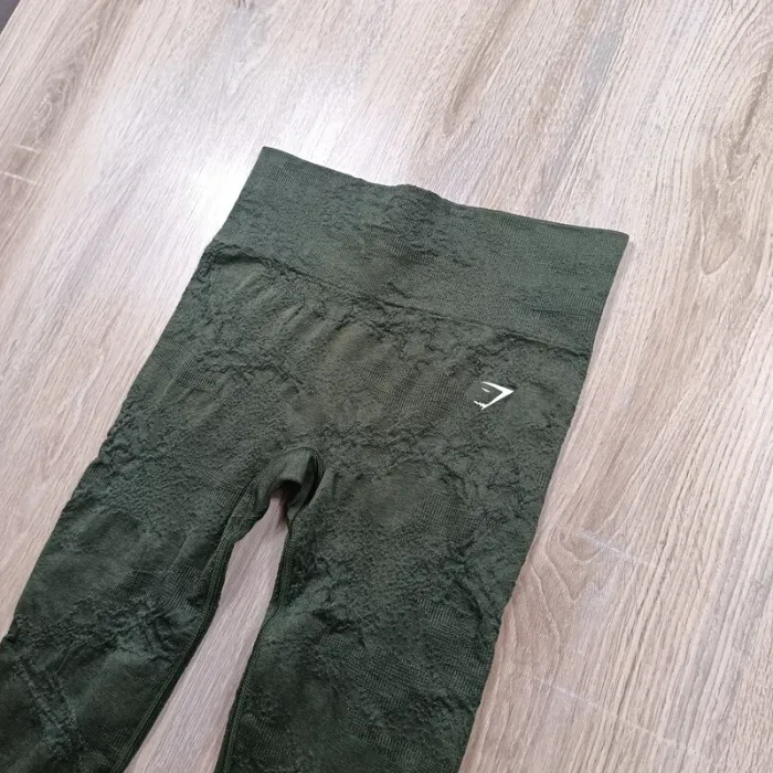 Legging gymshark femme s vert kaki - photo numéro 2