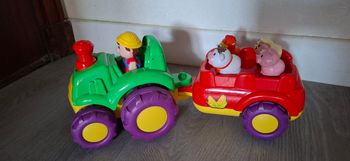 Jeu musical fermier et son tracteur 