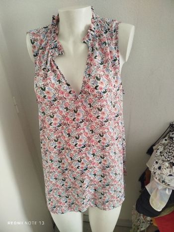 #kytieXLfemme. Chemise blouse sans manche taille XL