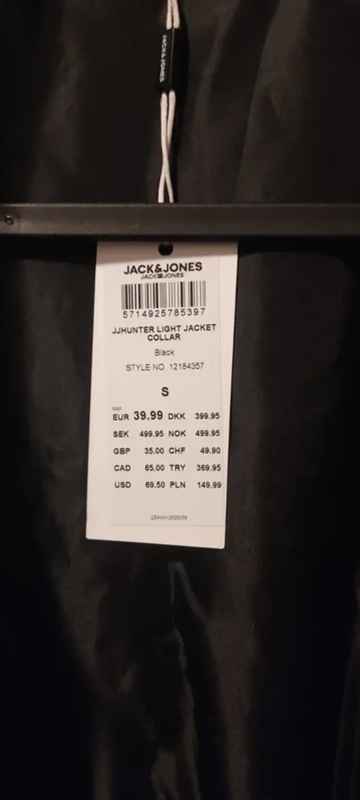 Jack&Jones veste mi-saison taille S - photo numéro 4