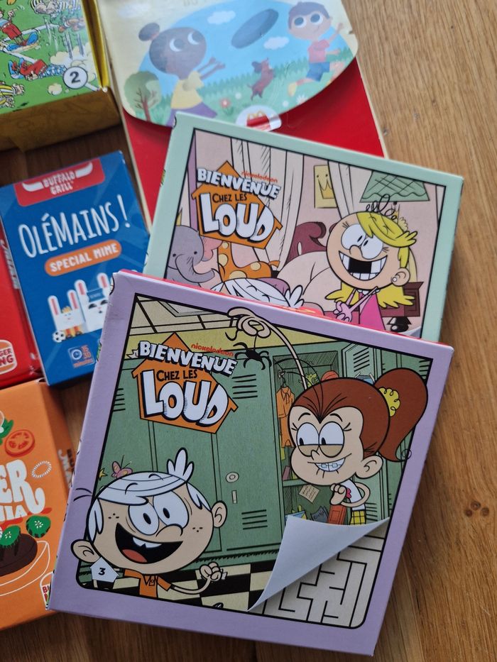 Lot petits jeux fast food - photo numéro 5