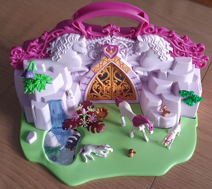 Îlot enchanté transportable playmobil