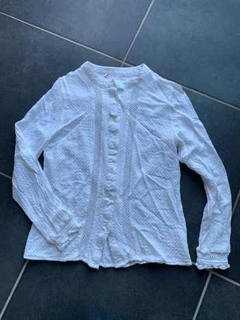 Chemise coton blanche