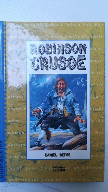 Livre Robinson Crusoe