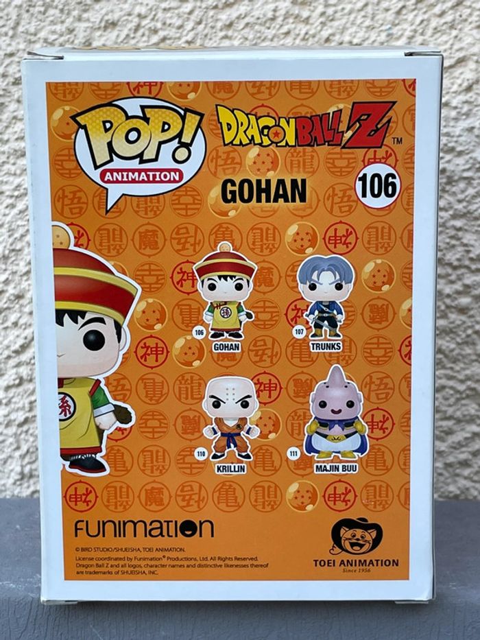 Funko Pop « Gohan » 106 - photo numéro 3