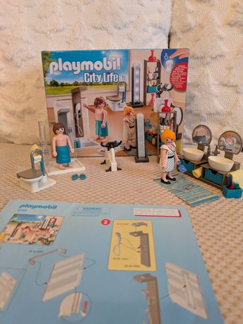 Playmobil City Life 9268 - Salle de Bain avec Douche à l'italienne