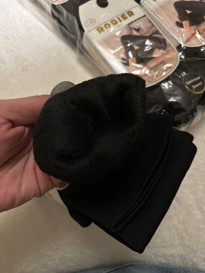 Lot 6 leggins Rodier Paris neuf intérieur fourré idéal pour l’hiver. - photo numéro 6