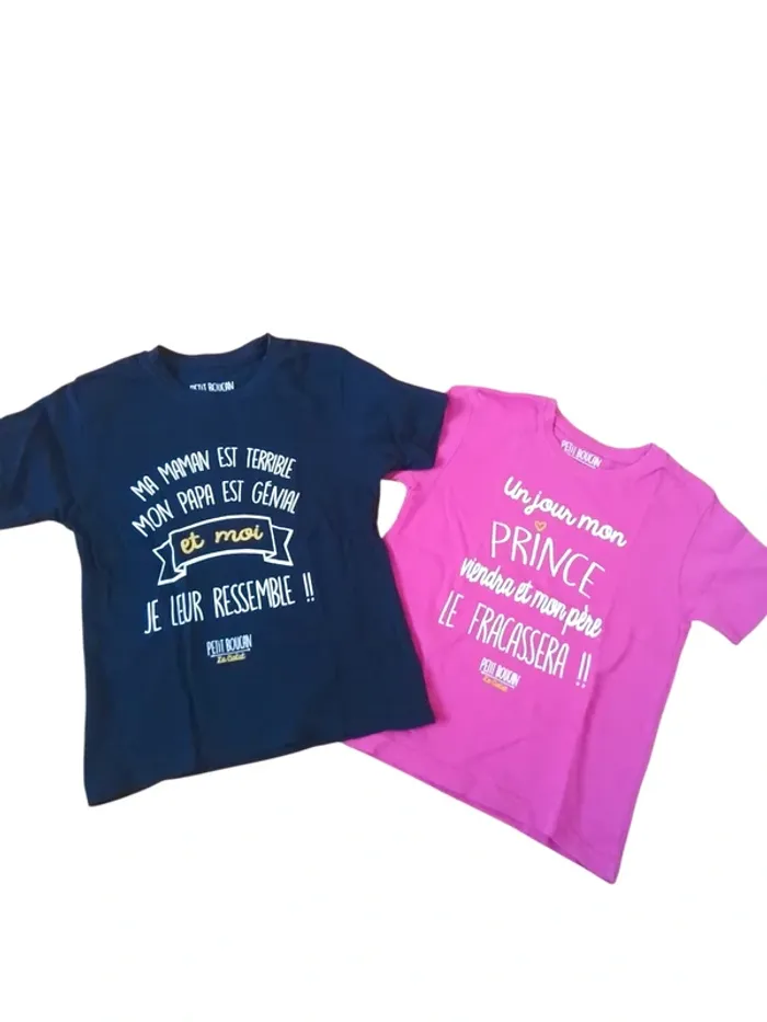 Lot de 2 tee shirt enfant