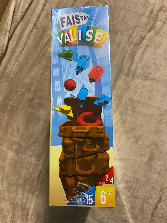 Jeu de société fais ta valise neuf sous blister - photo numéro 2