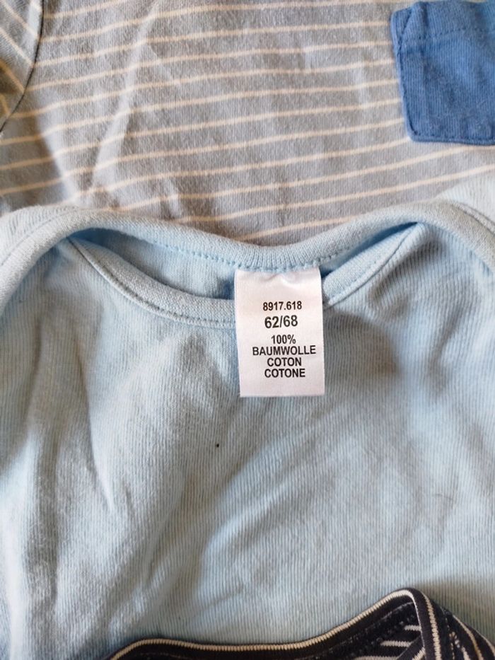 Lot 5 bodys manches courtes - photo numéro 7