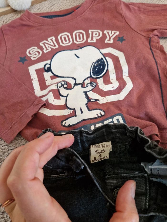 Ensemble Snoopy_6mois - photo numéro 3