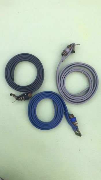 Lot de 3 ceintures