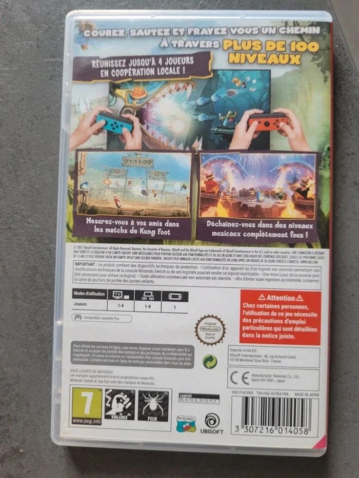 Rayman jeu switch - photo numéro 2