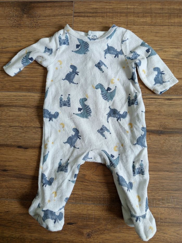 Lot vêtements garçon 1 mois 54 cm - photo numéro 3