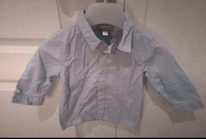 Ensemble garçon cérémonie vert baudet 12 mois - photo numéro 4