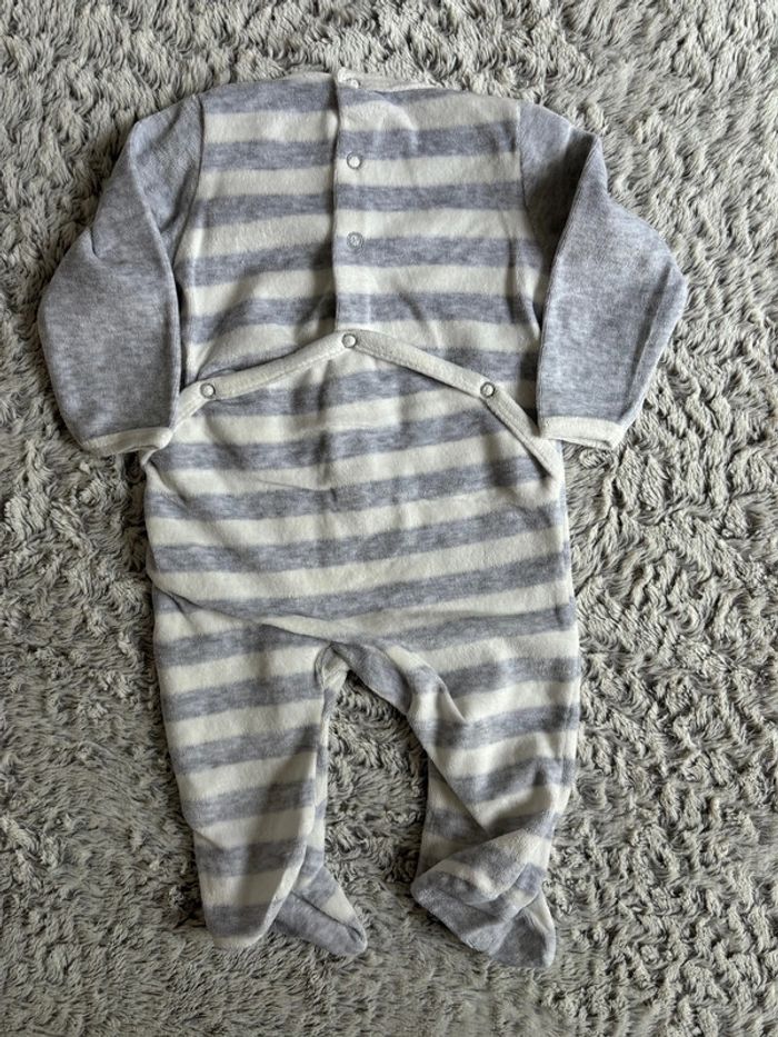 Pyjama velours In Extenso 6M - photo numéro 4