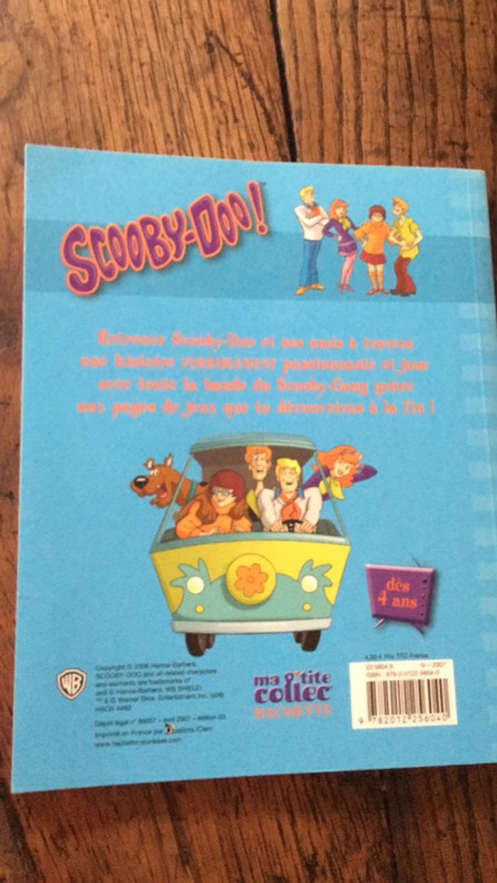 Livre scooby-doo n.6 panique au stade dès 4 ans - photo numéro 4