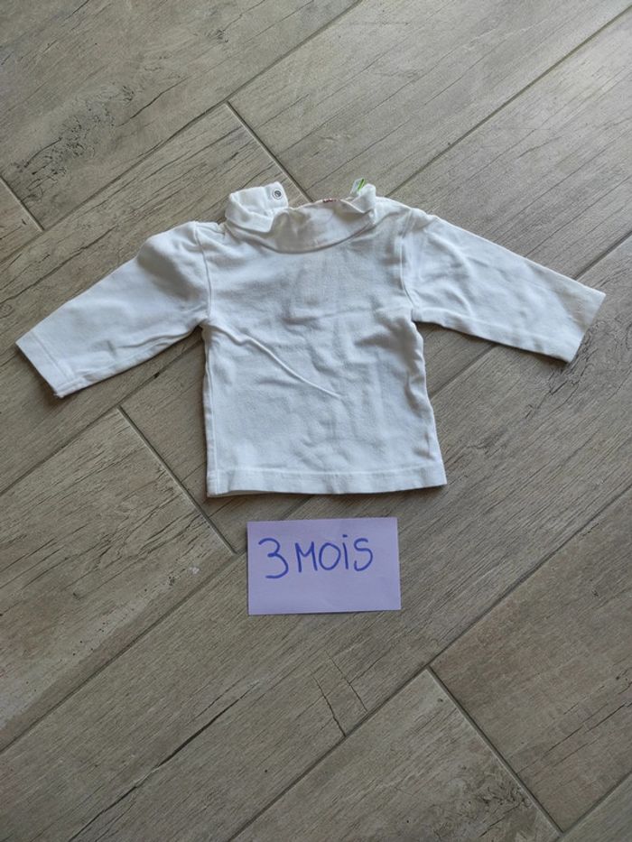 T-shirt manches longues Disney 3 mois - photo numéro 2