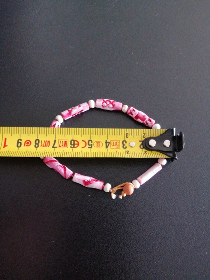 Lot 2 bracelets en terre cuite - photo numéro 5