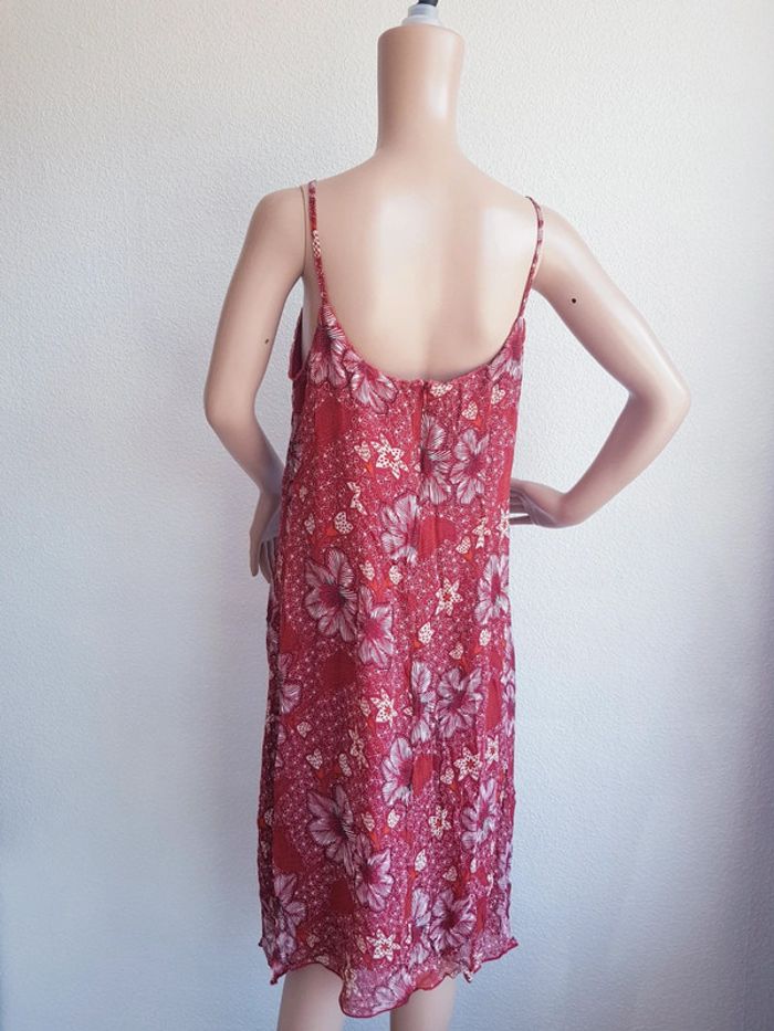 Axiome - Robe légère mi-longue à fines bretelles - photo numéro 3
