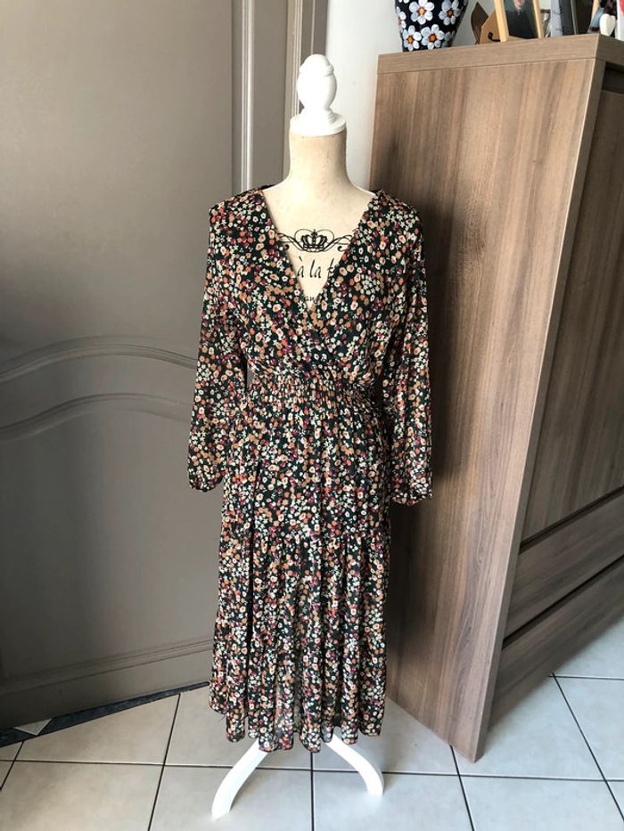 Robe longue été taille 42 impeccable