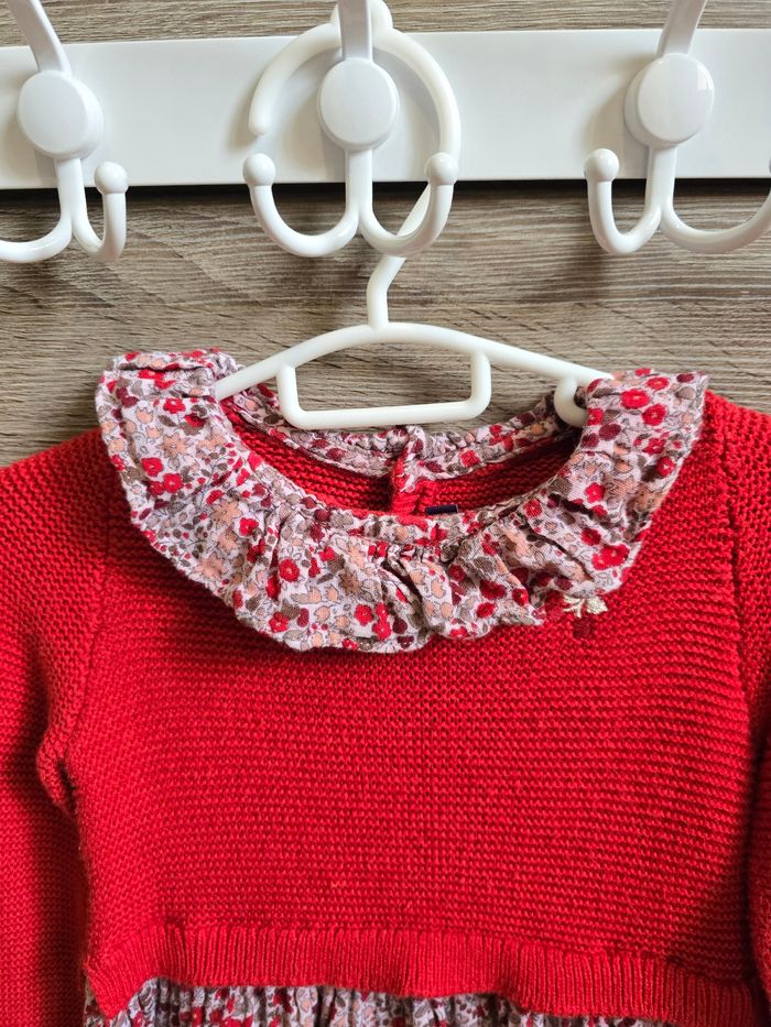 Vêtement Bébé Fille - Robe bi-matière - Sergent Major - 24 mois 86 cm - photo numéro 4