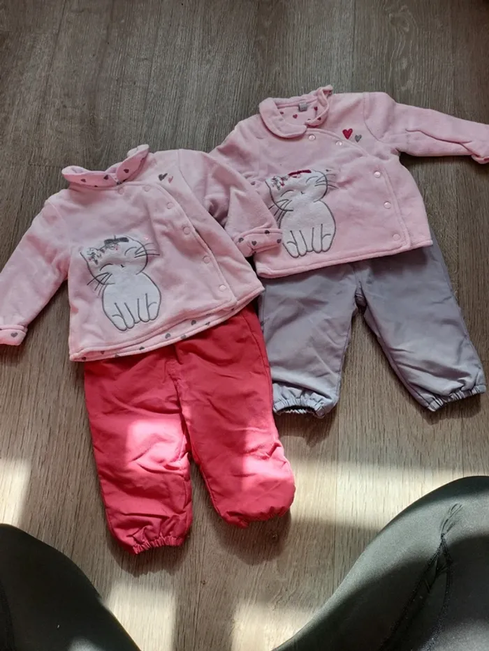 Lot 2 ensembles 6 mois