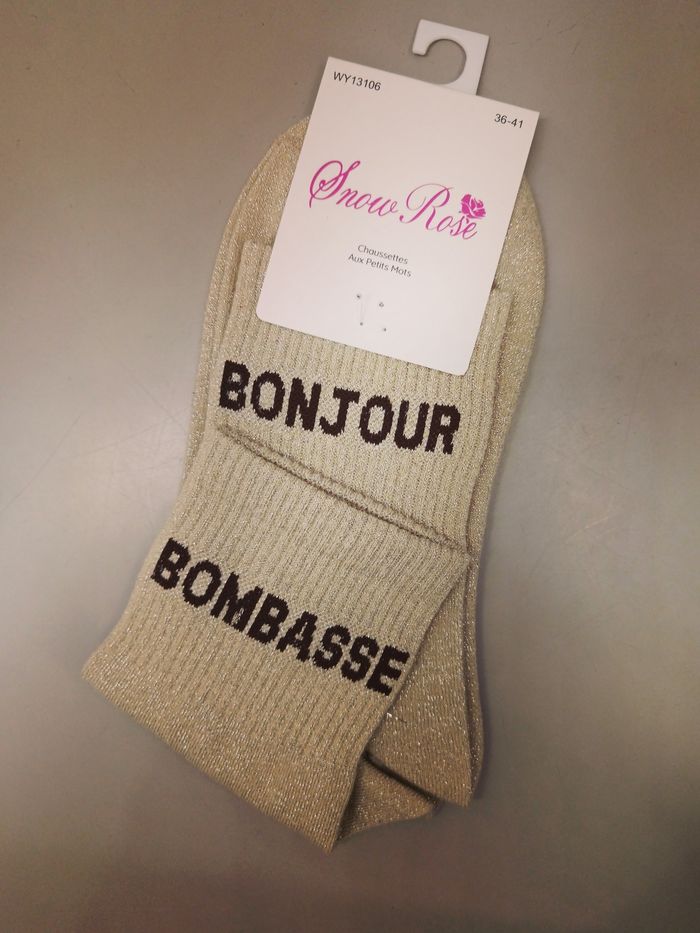 Chaussettes paillettes - photo numéro 3