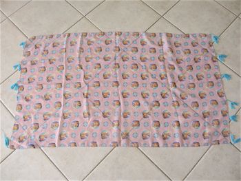 Foulard Reine des Neiges fille 110 x 65 cm