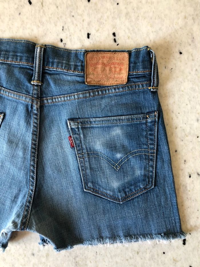 Short en jean Lévis W30 - photo numéro 5