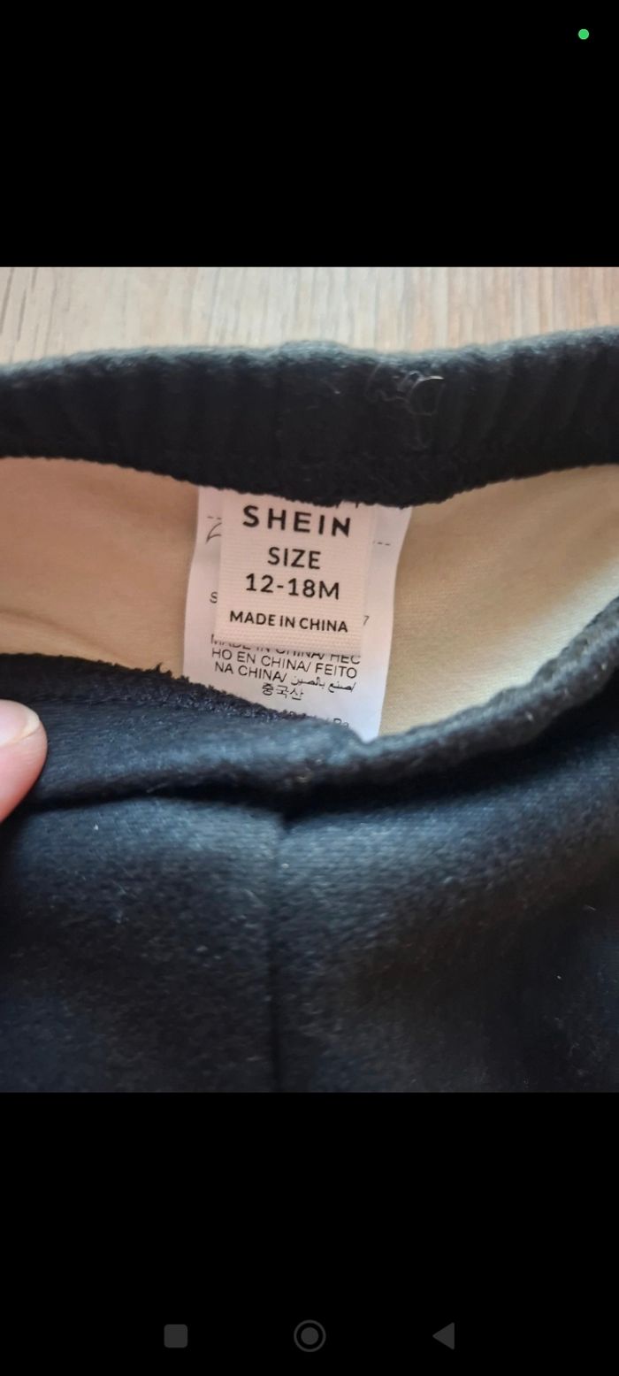 Lot de 3 leggings shein 12-18mois - photo numéro 3