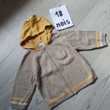 Gilet 18mois garçon