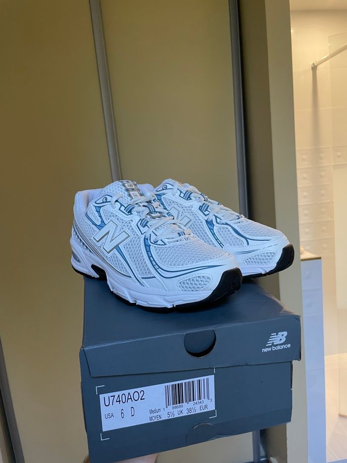 New balance 740 bleu Vichy - photo numéro 4