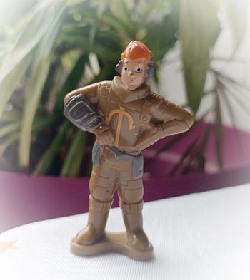 Figurine figura personnage petite petit mini small Di gata défenseurs Erik Kellogg's nelvana