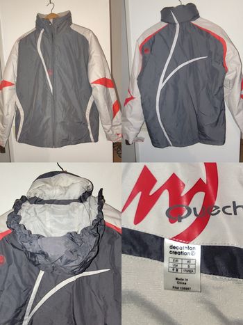 Blouson ski anorak veste d'hiver ski quechua (idem wedze) de Decathlon taille 40 pour femme