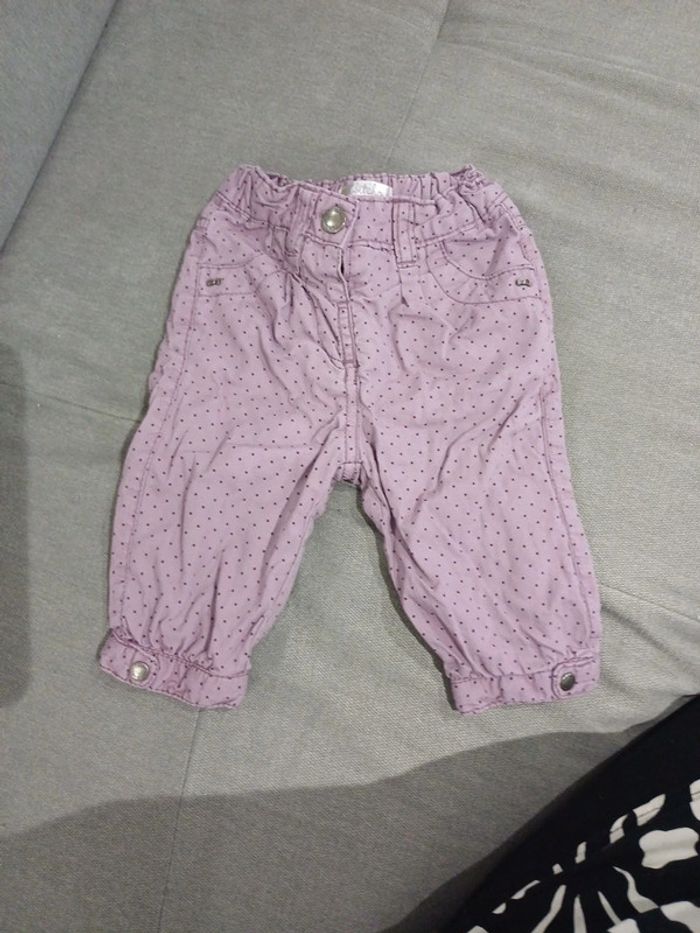 Pantalon kitchoun 3 mois ajustable à la taille
