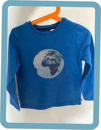 Joli t-shirt manches longues garçon 6 ans okaidi