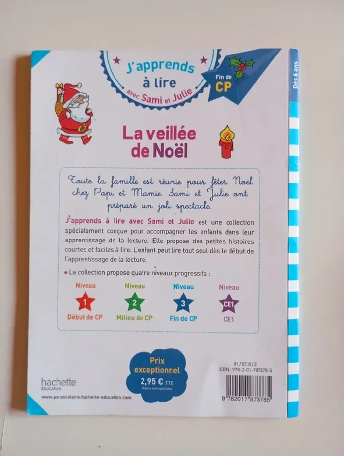 Sami et Julie : la veillée de Noël - fin CP - photo numéro 2
