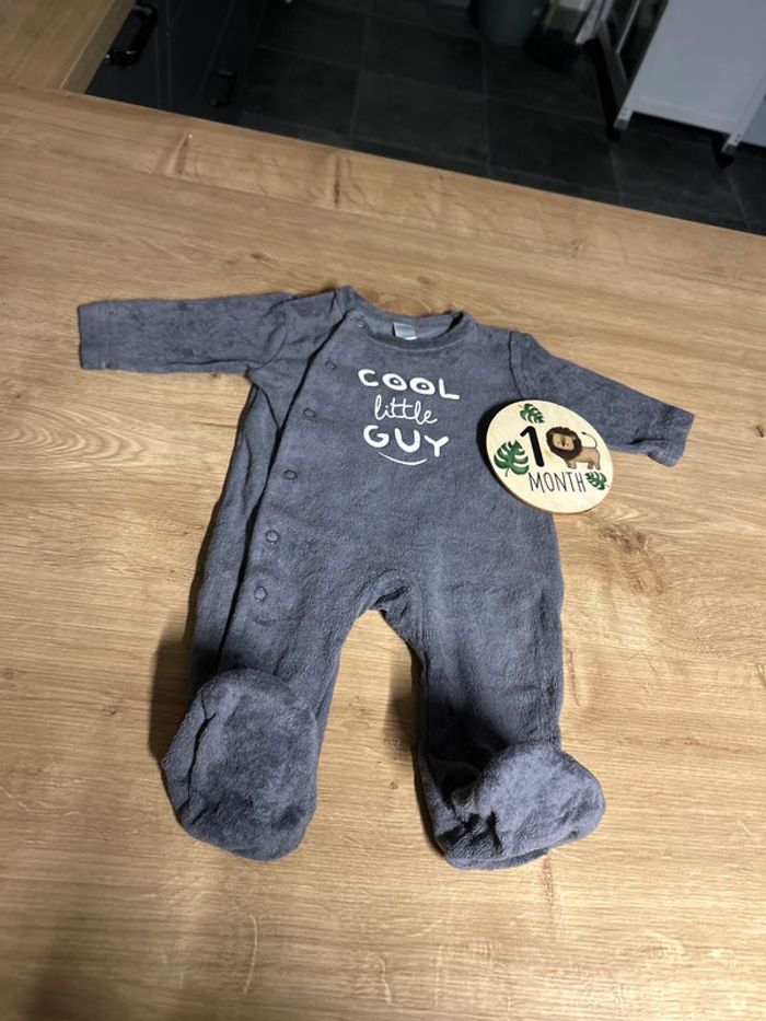 Pyjama gris Cool Little Guy
