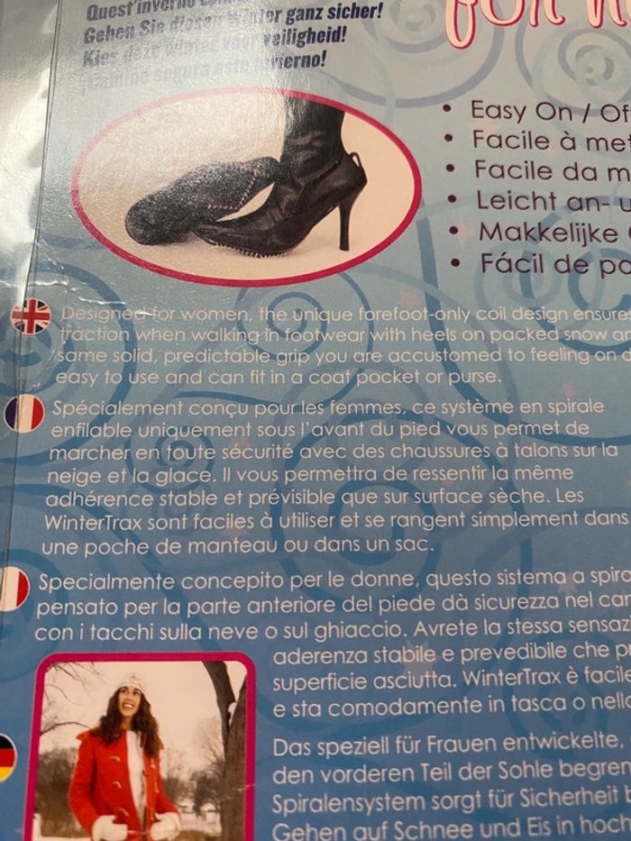 Wintertrax chaînes de neige protection chaussures femmes - photo numéro 5