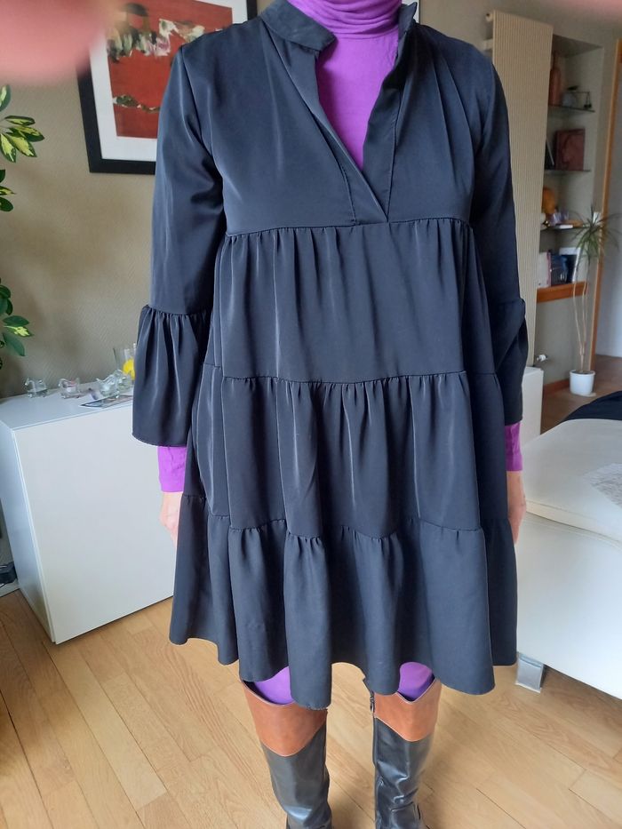 Robe fluide noire - photo numéro 3