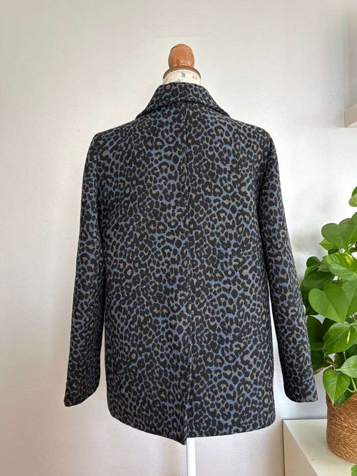 Manteau Caroll - Motifs léopard - photo numéro 2